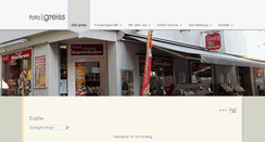 Desktop Screenshot of foto-greiss.de