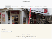 Tablet Screenshot of foto-greiss.de